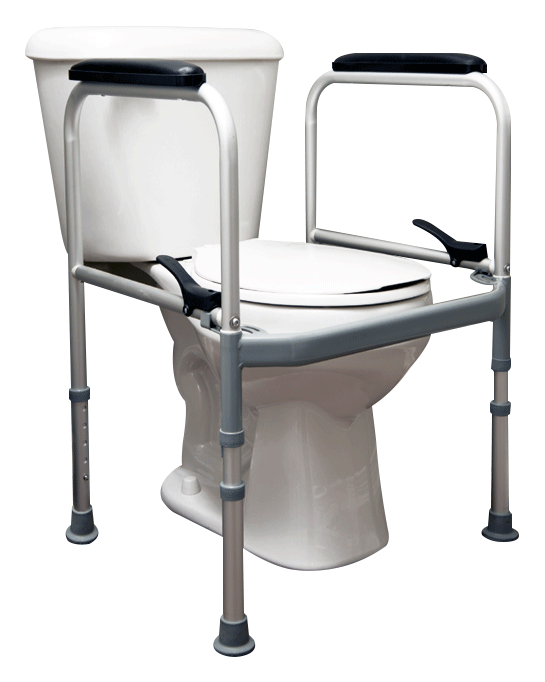 Inno Medical Folding Toilet Safety Frame – Broward Medical Supply